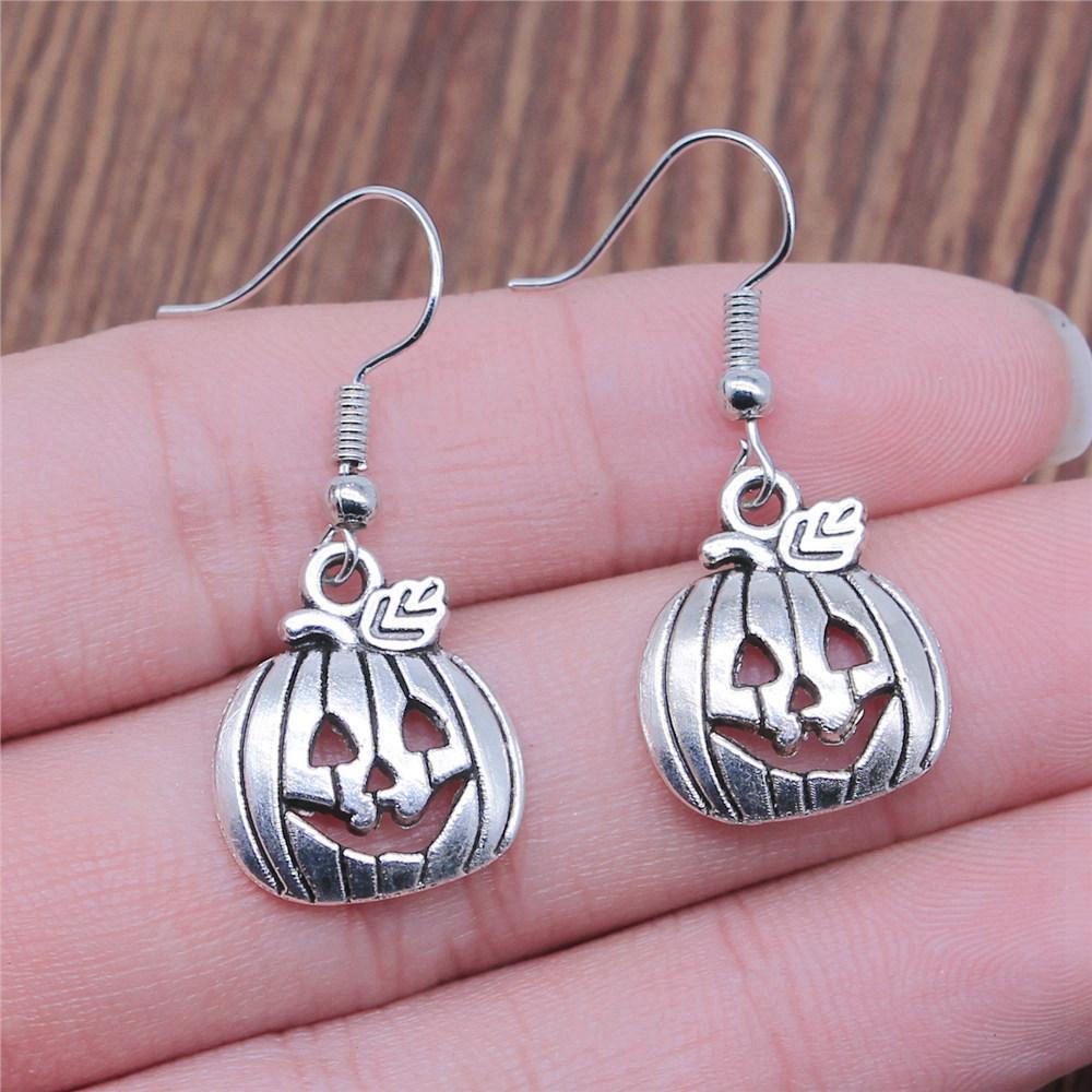 Trendy Initial Halloween-Themed Drop Earrings Various Styles Fun Layering Gift for Mom