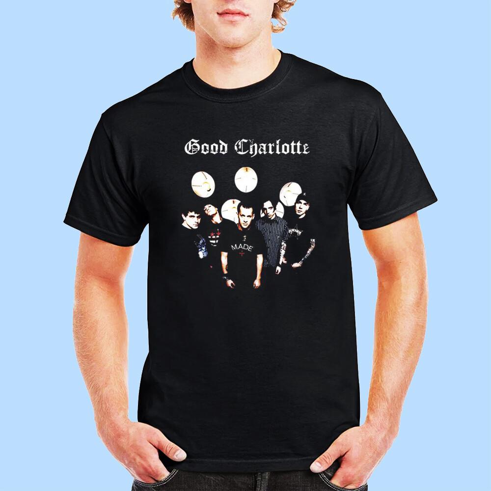 NWT Good Charlotte Black Tshirt Size S to 5XL Unisex T-Shirt S