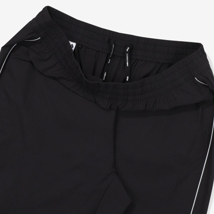 Fila Knitted Sweatpants Unisex Black Moderate Cuffed Pants FS2WPF2211M-BLK