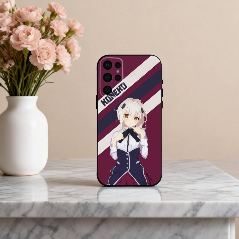 Anime E-Ecchi H-High S-School DxD Phone Case For Samsung S25,S24,S21,S22,S23,S30,Ultra,S20,Plus,Others Soft Black Case