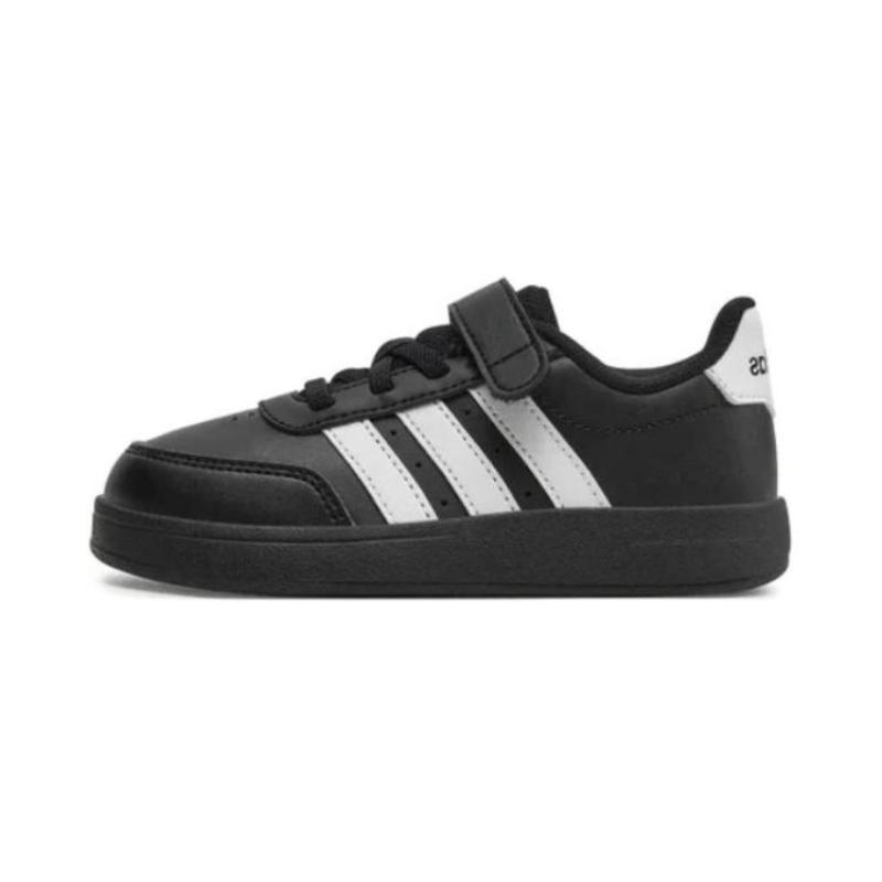 

Adidas BREAKNET 2.0 Anti-Slip Wear-Resistant Low-Top Kids Skateboarding Shoes Black Children Aged 3-7 Years Old Sneakers IE3793 32 чёрный