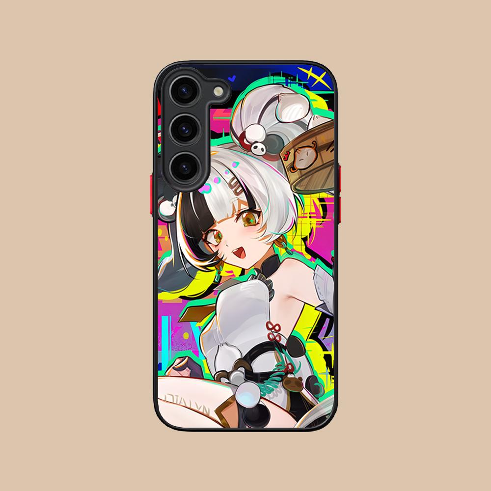 ZZZ Dialyn Silicone Mobile Phone Case for Samsung Galaxy S26 S25 S24 S23 S22 S21 Plus FE Ultra Colorful Cover