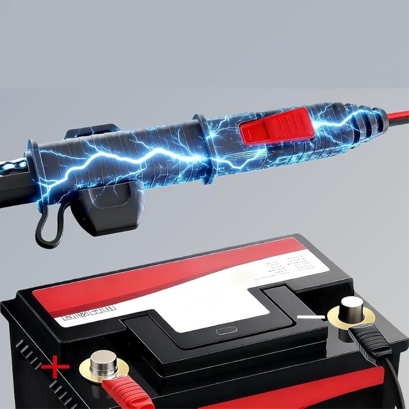 Flexible 13-16 Inch Power Wire with Overcurrent Protection Waterproof Blend Cable for Automotive Battery Chargers