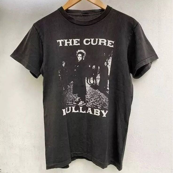 

Винтажный дизайн The Cure Песня Lullaby Все размеры AHN01038 Унисекс Футболка L