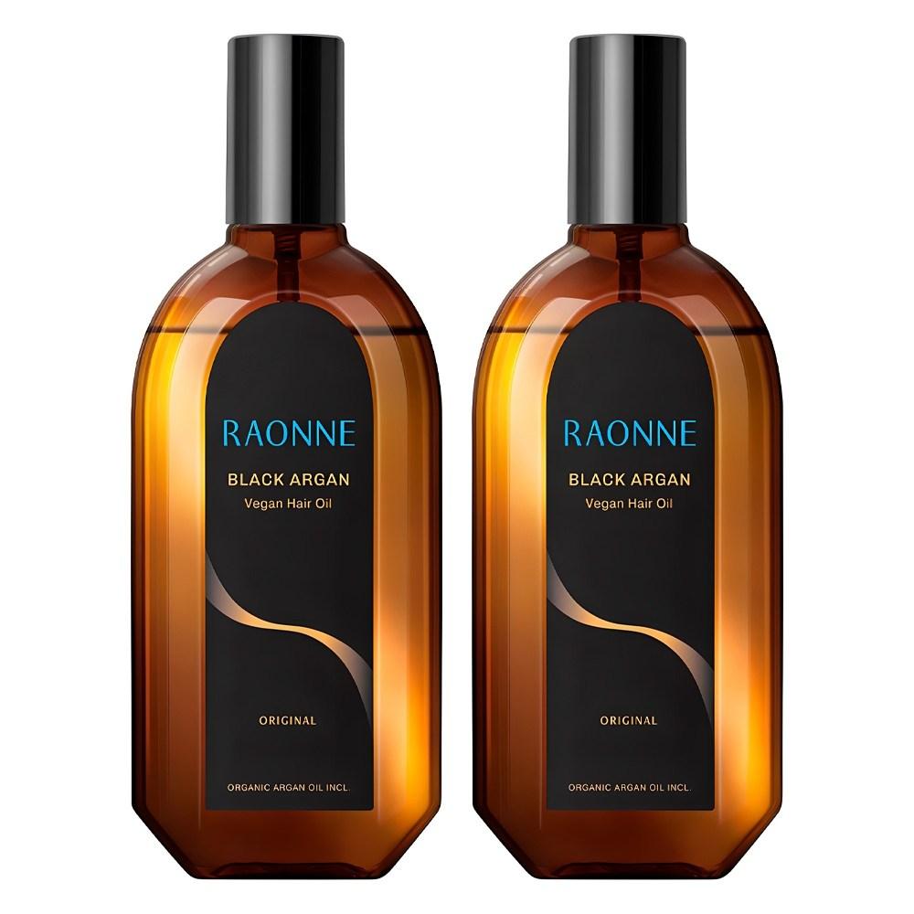 Raonne Black Argan Hair Oil 250ml 2 pcs