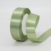 22M/Roll Flower Bouquet Crafts Gift Wrapping Supplies Satin Ribbon Handmade Sage Green DIY Light Green Ribbon for Gift Wrapping
