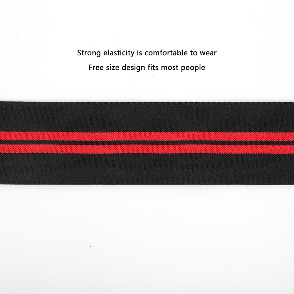 Fascia Elastica per Polso Ginocchio Bendaggio Wrap Band Protettore per Sport all'Aperto per Sollevamento Pesi Squat Ginocchiera per Sollevamento Pesi
