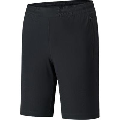Champion All-Weather Series Solid Color Mid-Rise Breathable Versatile Casual Shorts Men Shorts Black 152530302-2