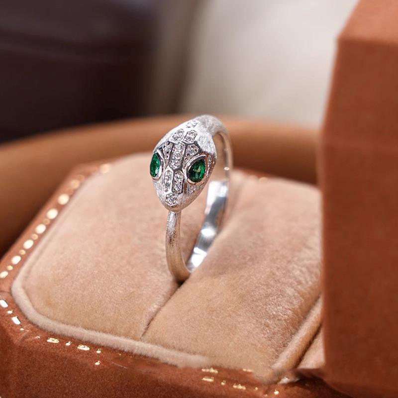 Fashionable Animal Inspired Adjustable Snake Ring For Women Premium Quality Copper Jewelry