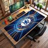Duża Podkładka pod Mysz z Nadrukiem Chelsea FC, Antypoślizgowa Miękka Gumowa Mata Biurkowa do Gier na Biurko, Dekoracja do Biura, Laptopa, Komputera