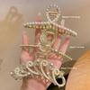 Alloy Womens Back-of-Head Grabber Large High-End Hair Claw Clip Summer 2026 Shark Clip Headpiece Japan and Korean Style