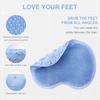 Toilet And Shower Foot & Back Scrubber Mat with Suction Cups – Wall-Mounted Silicone Exfoliating Foot Brush & Back Washer for Dead Skin Removal –