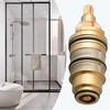 Brass Valve Built-in Thermal Components Golden Good Stability
