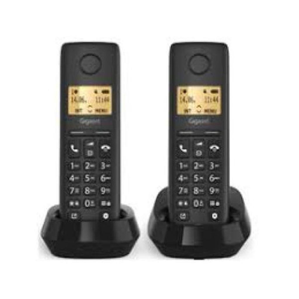 Wireless Phone Gigaset BASIC 100 DUO Black