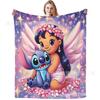 Stitch Flannel Blanket Star Baby Blanket Air Conditioning Blanket Nap Blanket Flannel Blanket Cross Border