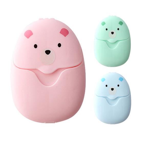 50Pcs Soap Slices Mini Portable Convenient Scented Slice Sheets Washing Hand Soap Flakes for Travel