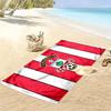 Southampton F.C Print Beach Towel, Large Soft Quick Dry Towel for Beach Camping Swimming