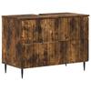 2 Piece Bathroom Cabinet Set ZWOLLE Smoked Oak