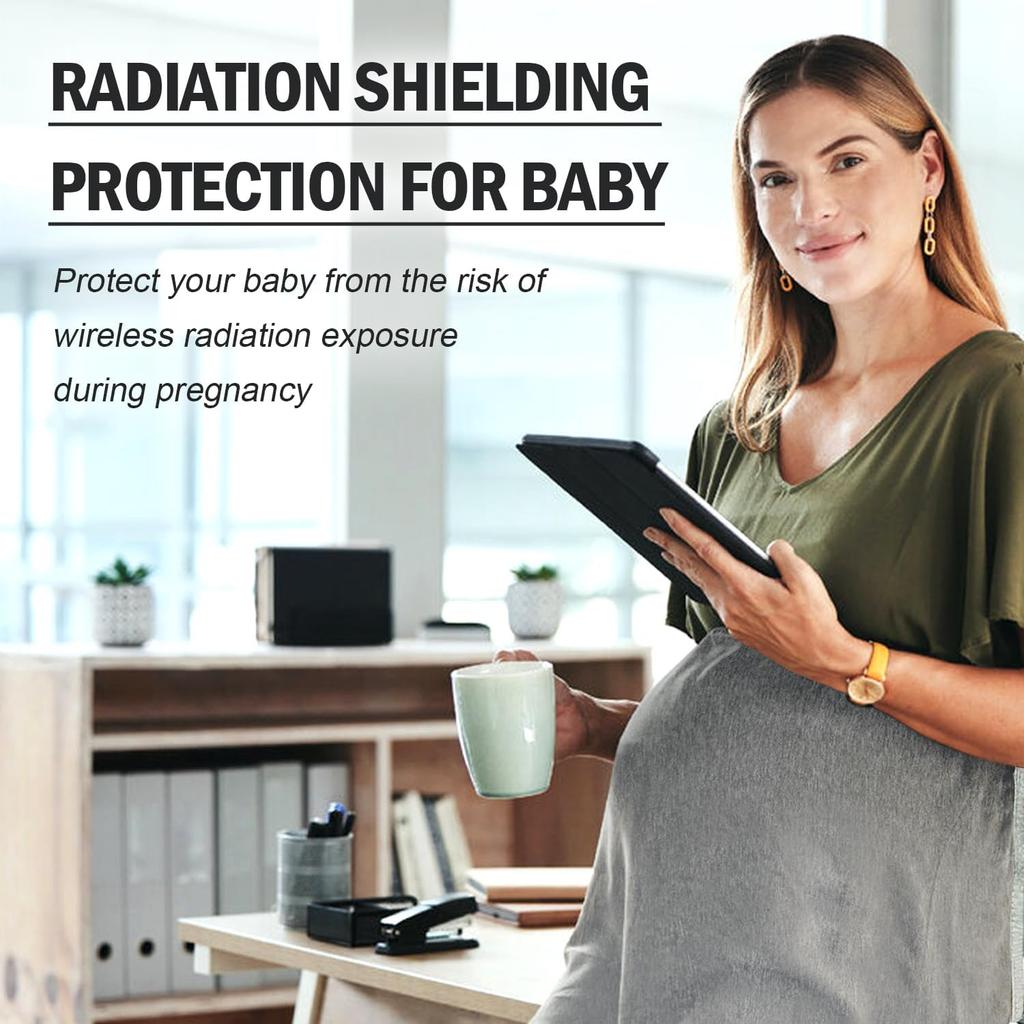 Faraday Blanket: Protection Agat Direct Contact from WiFi, Protection Blanket for Cell Phone, Tablet, Electronics (20.5" x 17.5"), Grey