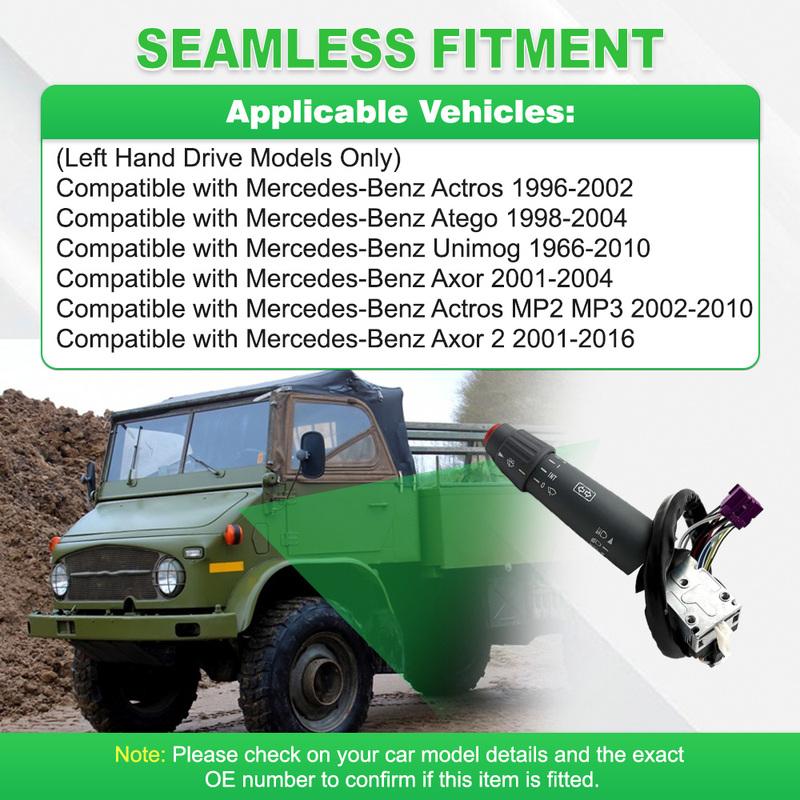

Переключатель подрулевой для Mercedes-Benz Actros Atego Unimog Axor Левый руль A0085450124