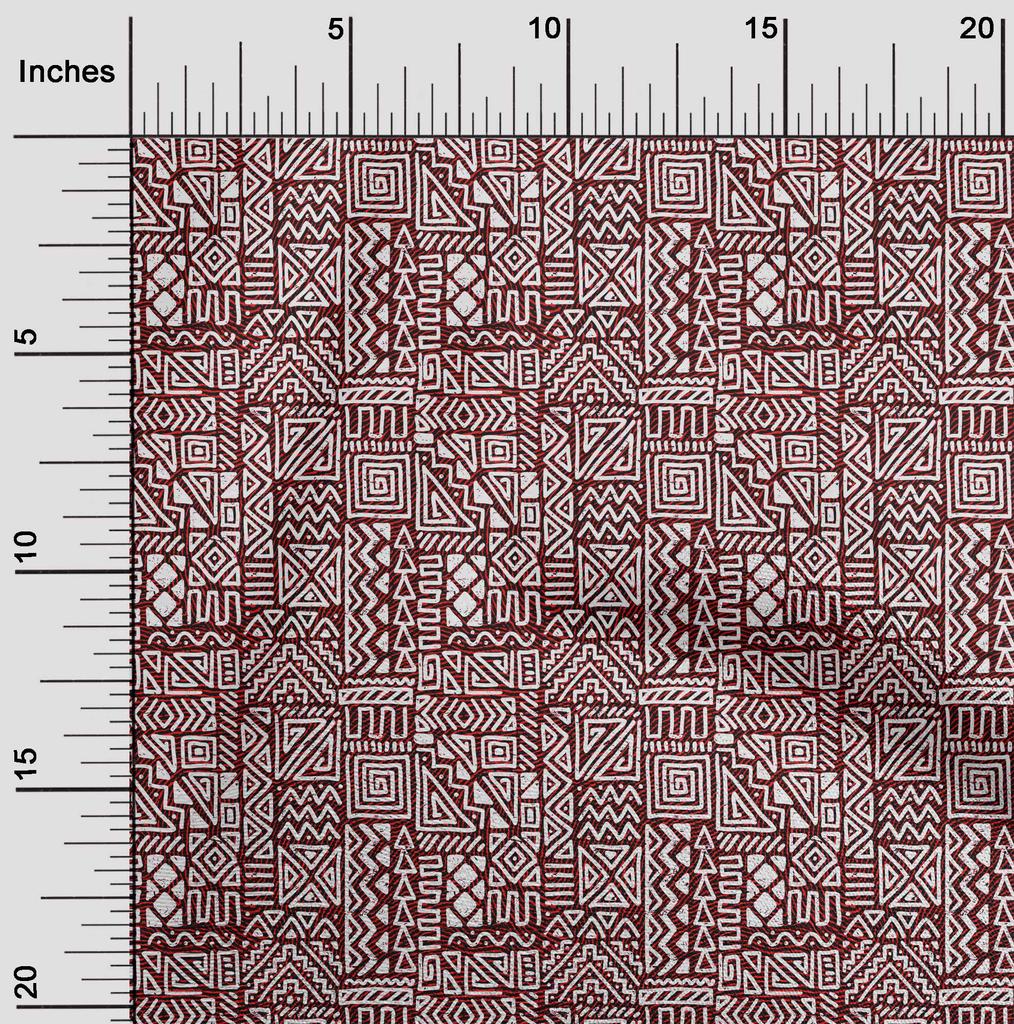 oneOone Cotton Flex Black Fabric African  Fabric For Sewing Printed Craft Fabric By The Yard 40 Inch