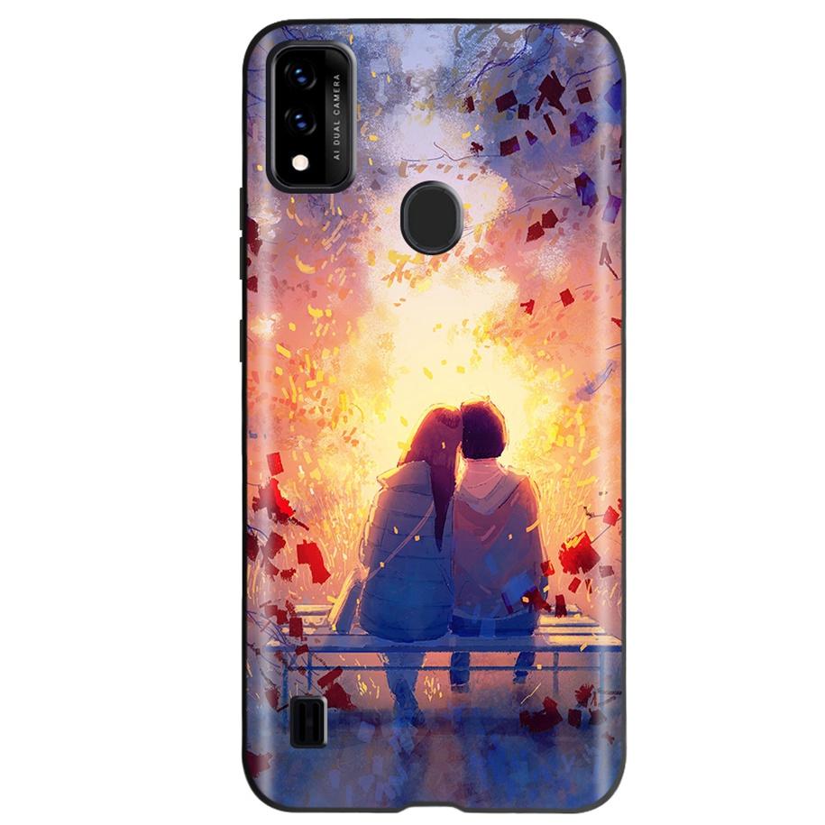 Für ZTE Blade A51 Hülle Mode Blume Silikon TPU Weiche Abdeckung Für ZTE Blade A51 2020 A 51 BladeA51 Carcasas Stoßfest Funda Tasche