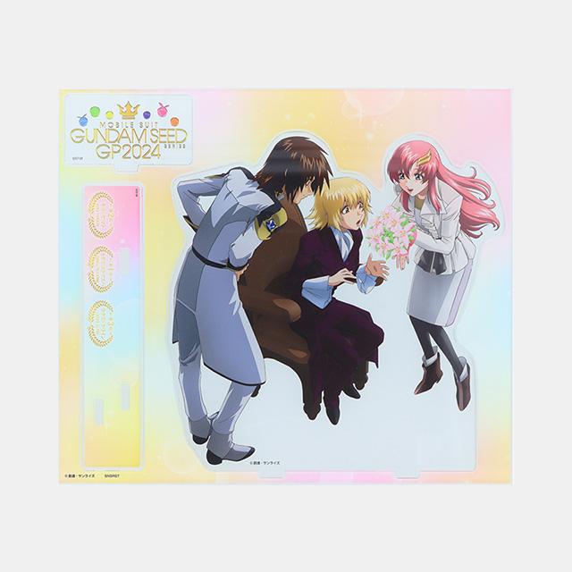 [Bandai] Big Acrylic Stand: Gundam SEED GP - Kagali, Kira & Lacus