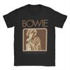 David Bowie Singer Graphic Unisex Tshirt High Quality Cotton Short Sleeve Crewneck Tops Women Tees Commute Casual Big Size T Shirt