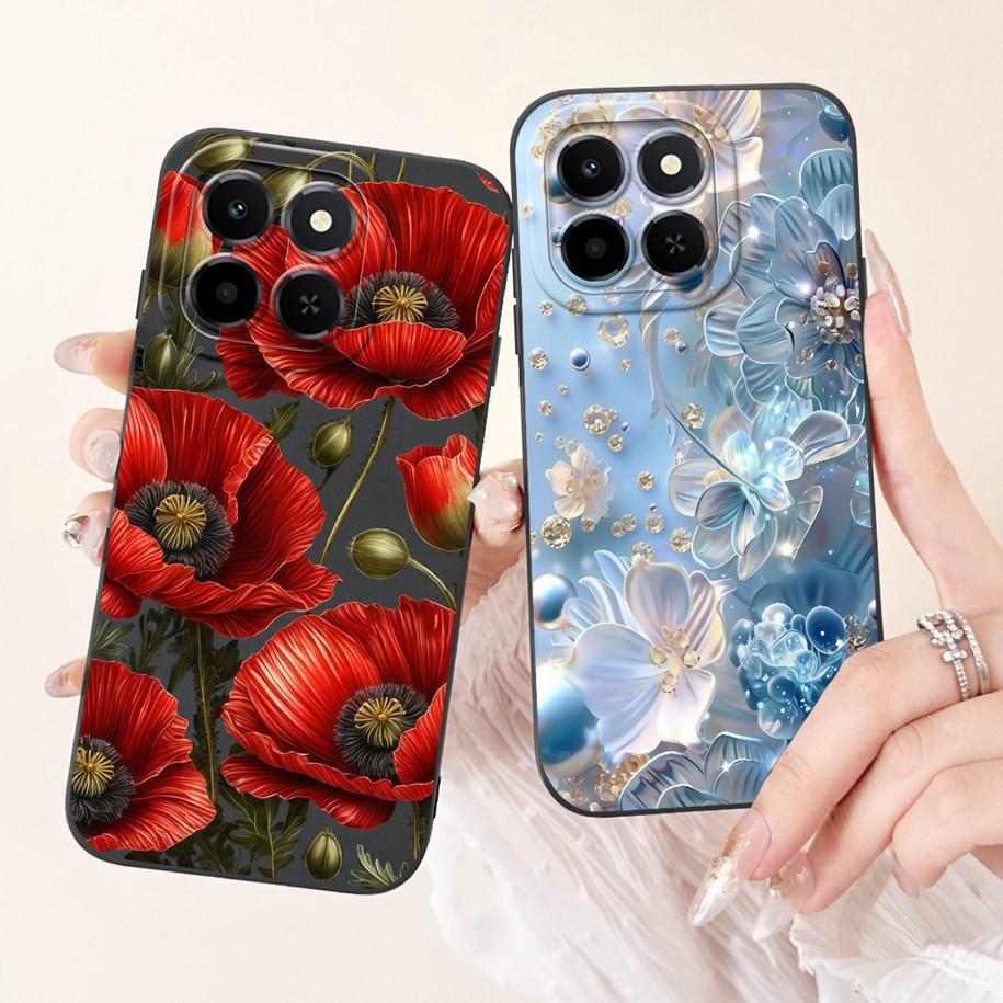 For Cover Honor X6c Phone Case Cute Cartoon Rabbit Love Heart Shockproof Funda For HonorX6c 4G NIC-LX1 NIC-LX2 NIC-LX3 X 6c Capa