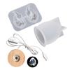 Drachenei Harzform Drachen Silikonform Set für DIY Tischlampe Heimdekoration