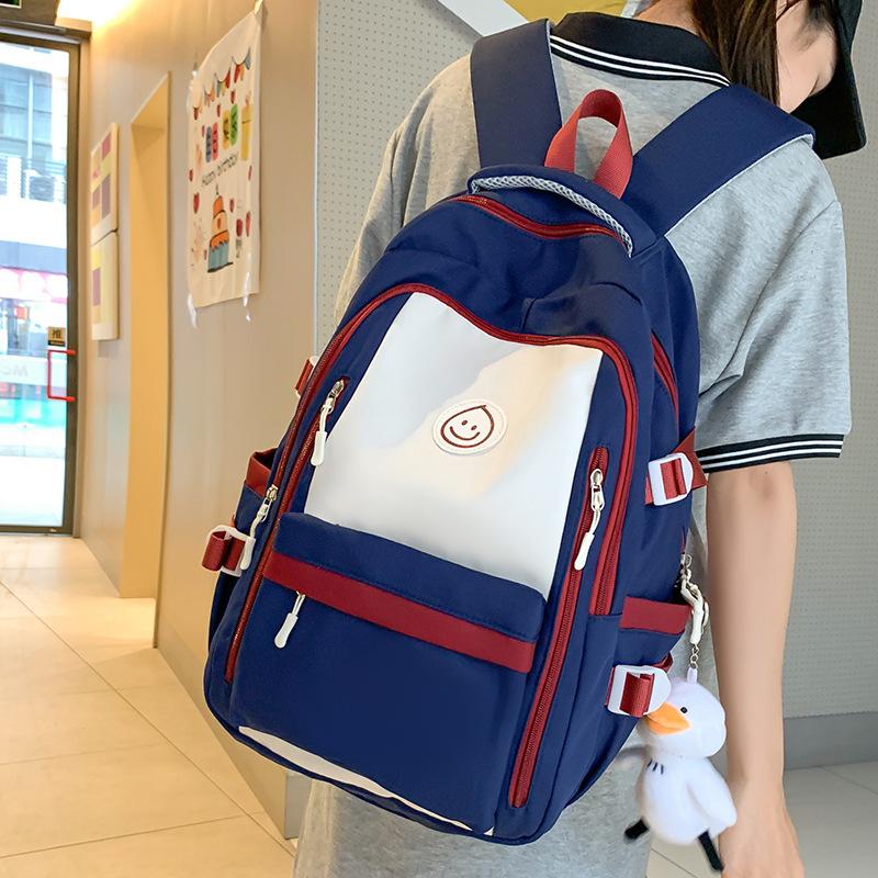 School Bag Female College Student College Style High School Student High Quality Fashion Junior High School Student Primary School Student Backpack