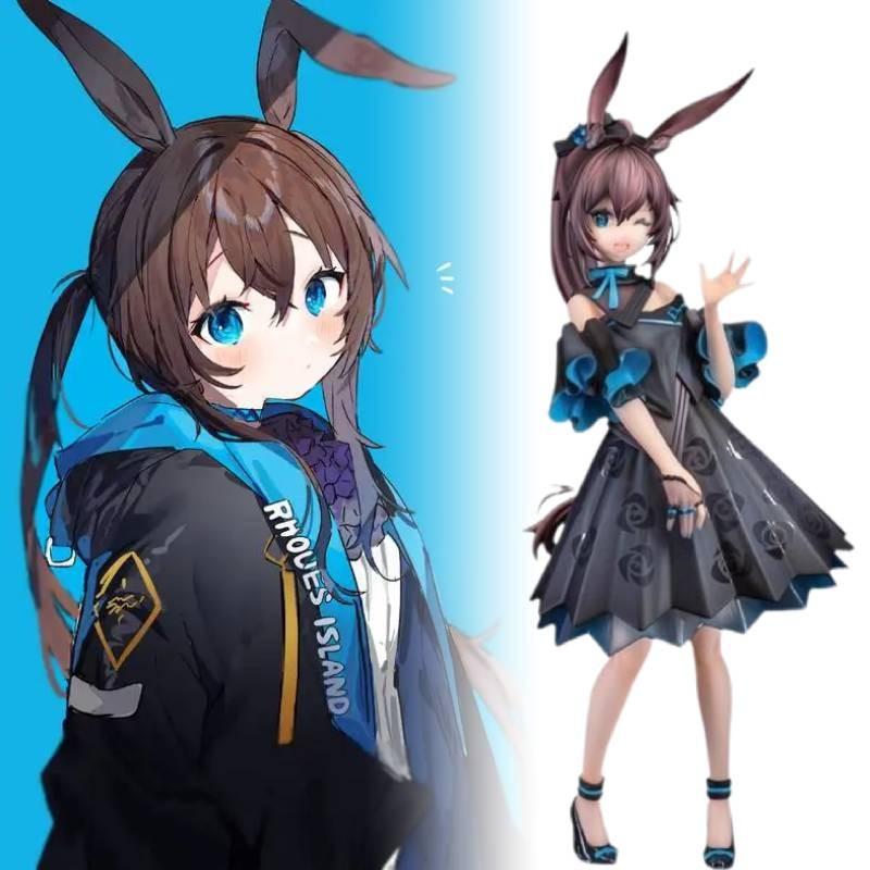 Amiya Arknights Bunny Girl Celebration Time Figure Model Ornament Gift Statue