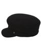 Yunibeosyeolkemiseuteuli Linen Black Logo Marine Cap
