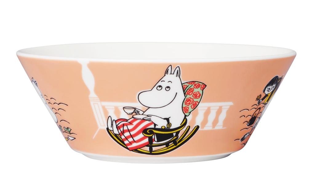 Moomin by ARABIA Classic Moominmamma 1057214 [Officially Imported] Bowl/Plate, 15cm, Marmalade,