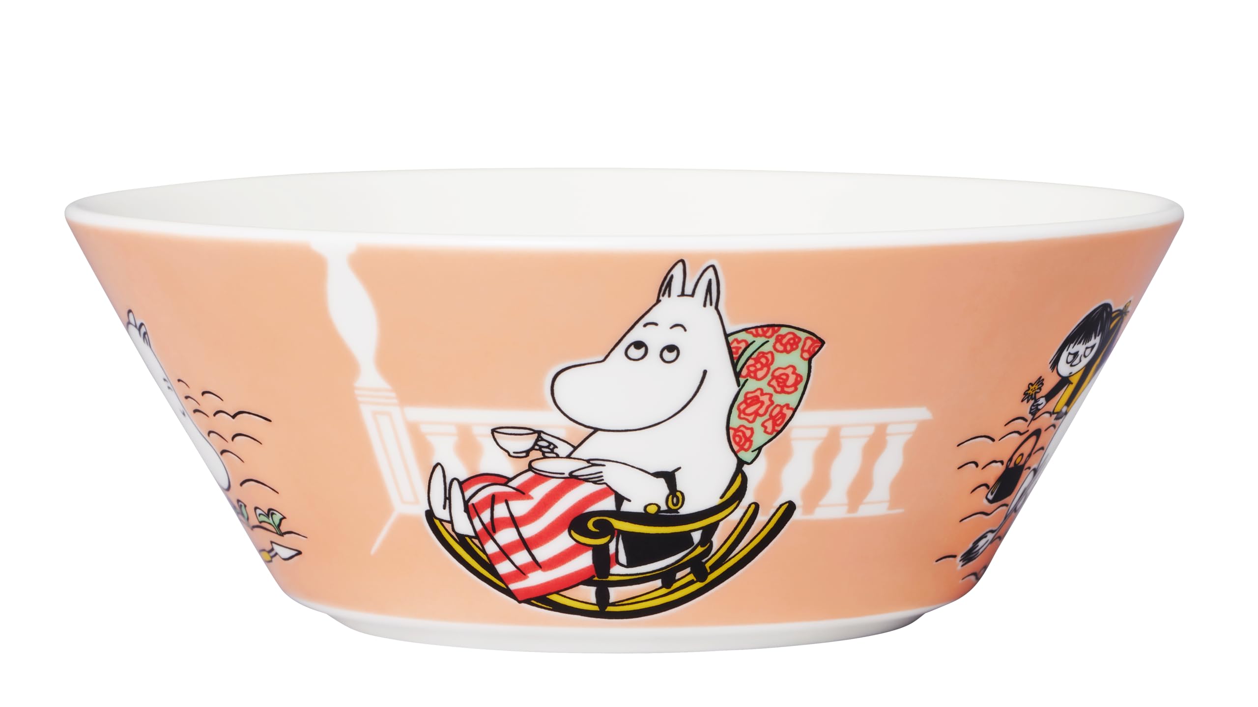 

Moomin by ARABIA Classic Moominmamma 1057214 [Officially Imported] Bowl/Plate, 15cm, Marmalade, оранжевый
