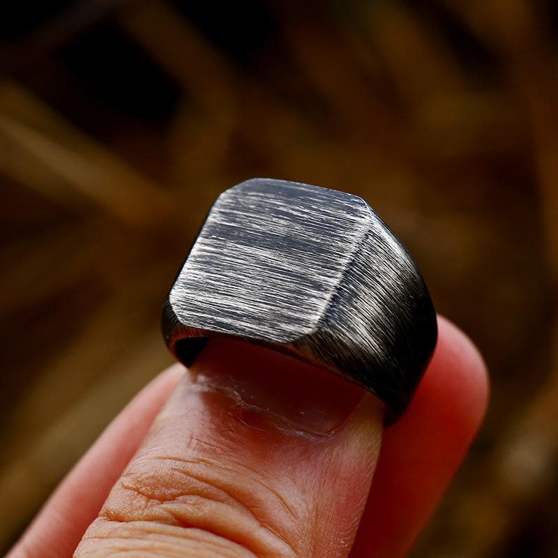 Fashion 8mm Men Ring High Quality Stainless Steel Ring Matte Brushed Wedding Engagement Band Unisex Jewelry Men Birthday Gifts