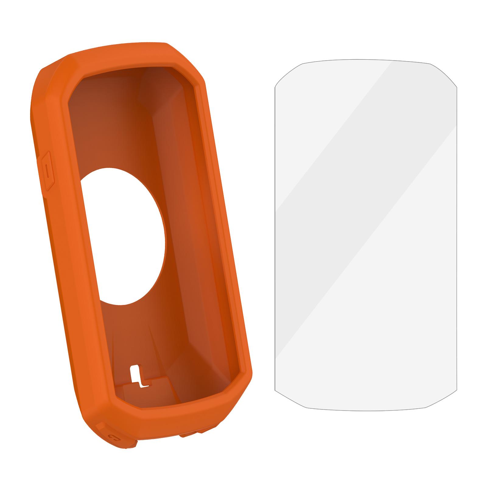 

Ударостійка повна та захисна плівка для велосипедного навігаційного пристрою Garmin Edge 1050, велосипедного комп’ютера, водостійка помаранчевий