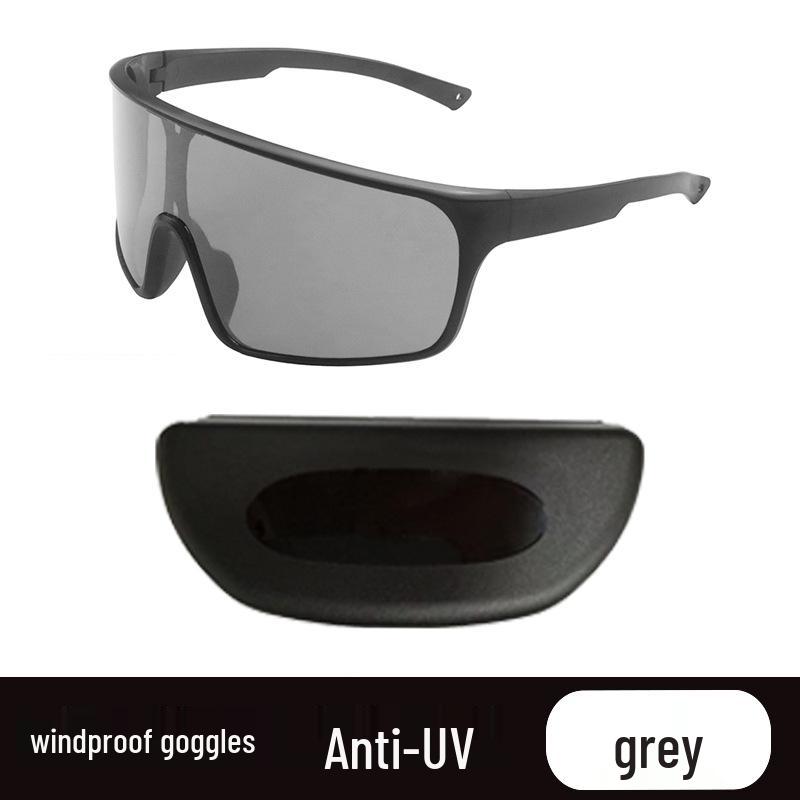 New Colorful Plated Film Sunglasses: Windproof, Sandproof, Impact Resistant, Anti-Splash for Outdoor Sports