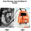 Multifunctional Car Tissue Box Waterproof Car Backrest Seat Storage Bag  Car Backseat
