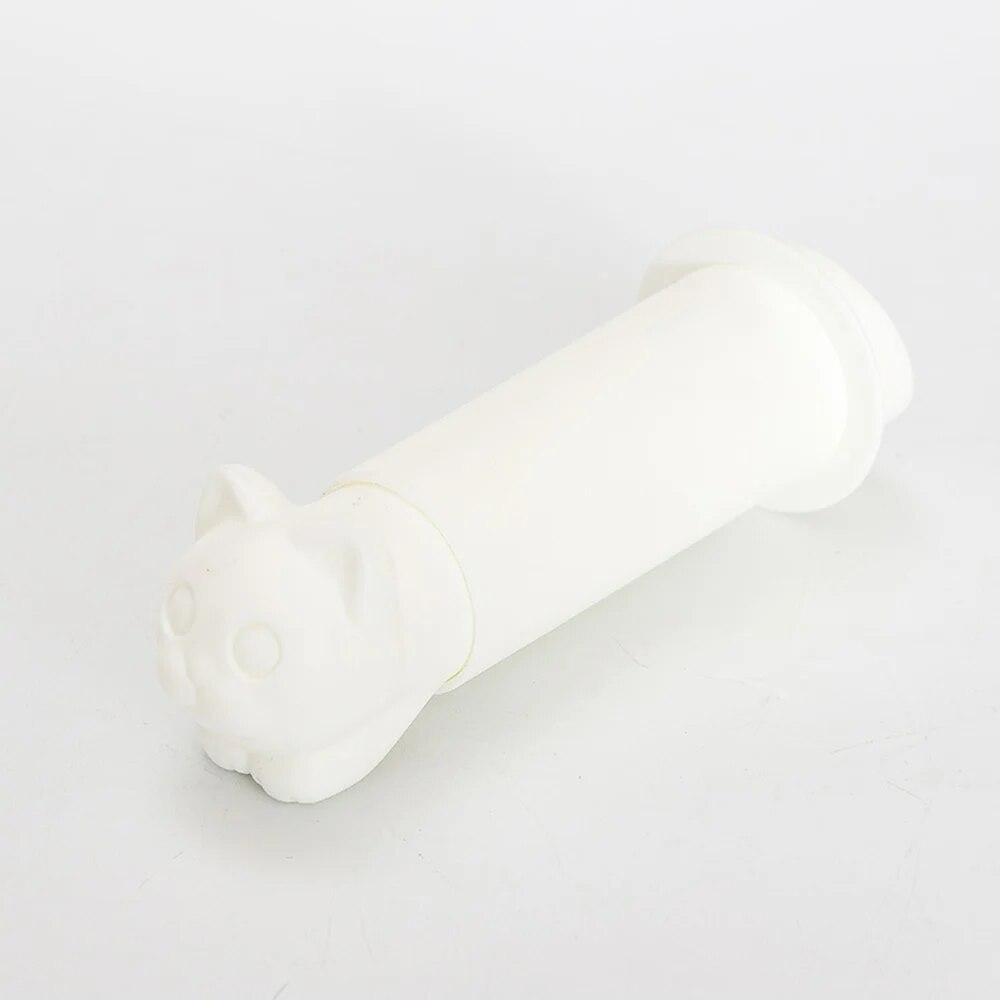 1pcs Wall-Mounted Toilet Paper Holder Cartoon Cat Telescopic Tissue Holder Kitchen Tissue Roll Dispenser Bath Paper Towel Roll