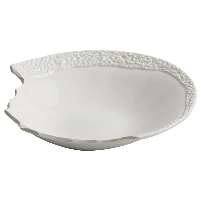 Broken Plate Hotel Restaurant Dishes Decoration Main Dish Dinner Steak Dessert Kitchen Tableware