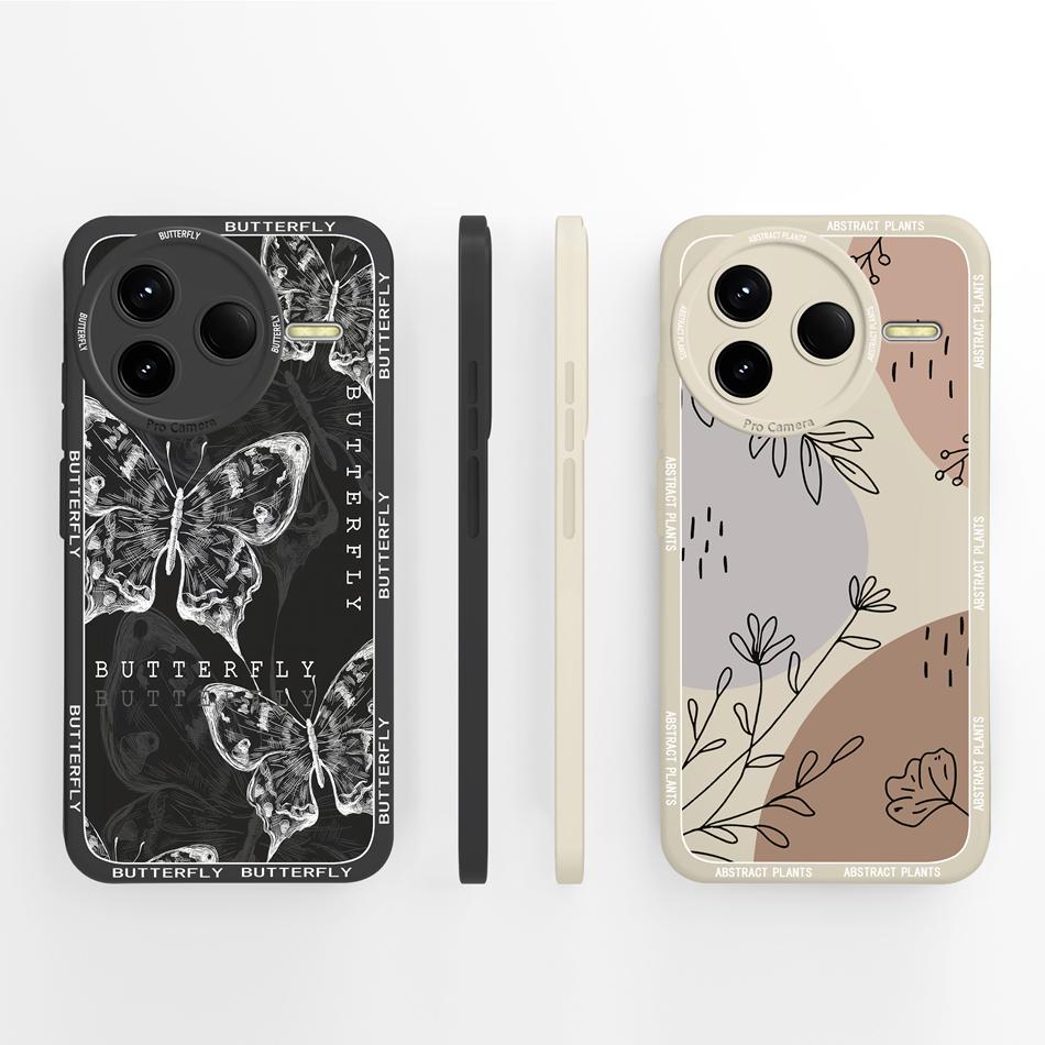 For Poco F7 Ultra / F7 Pro Case Cute Panda Soft Liquid Silicone Lens Protection Back Covers For Poco F 7 Ultra PocoF7 Pro Funda