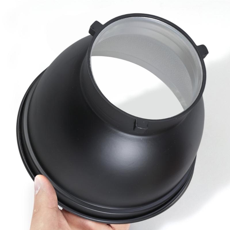 7inch Lamp Shade Dish Standard Bowen Mount Reflector Diffuser Cover for Studio Flash Strobe Light Photo Flash Light