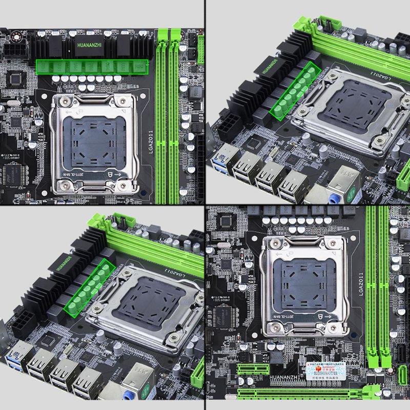 Základní deska Huananzhi X79 LGA 2011 USB 3.0 SATA3 Podpora paměti REG ECC a procesoru Xeon E5