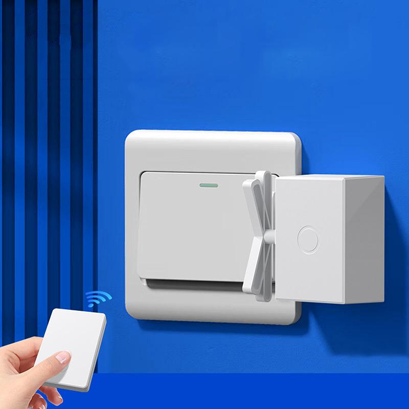 Telecomandă wireless fără cabluri Instrument de oprire/pornire Apăsător automat de butoane Telecomandă leneșă Comutatoare cu buton pentru oprirea luminii