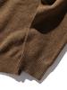 Beams Plus Knit Polo Size 38120004103 Men's 9-Gauge Shirt, Brown, M,