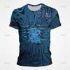 3D Motherboard CPU Processor Line Circuit Board Printing Tees Fashion Streetwear Graphic T-shirts Men Women Summer New T Shirt
