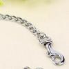 Stainless Steel Double Coupler 2 Way Safety Chain Leash for Two Pet Dogs Walking