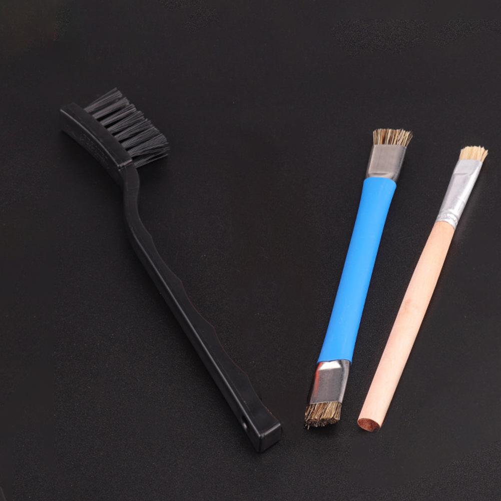 Repair Hand Tools Cleaning Brush Nylon Plastic Bristles Double-ended Handmade For Mobile Phones No Hair Removal