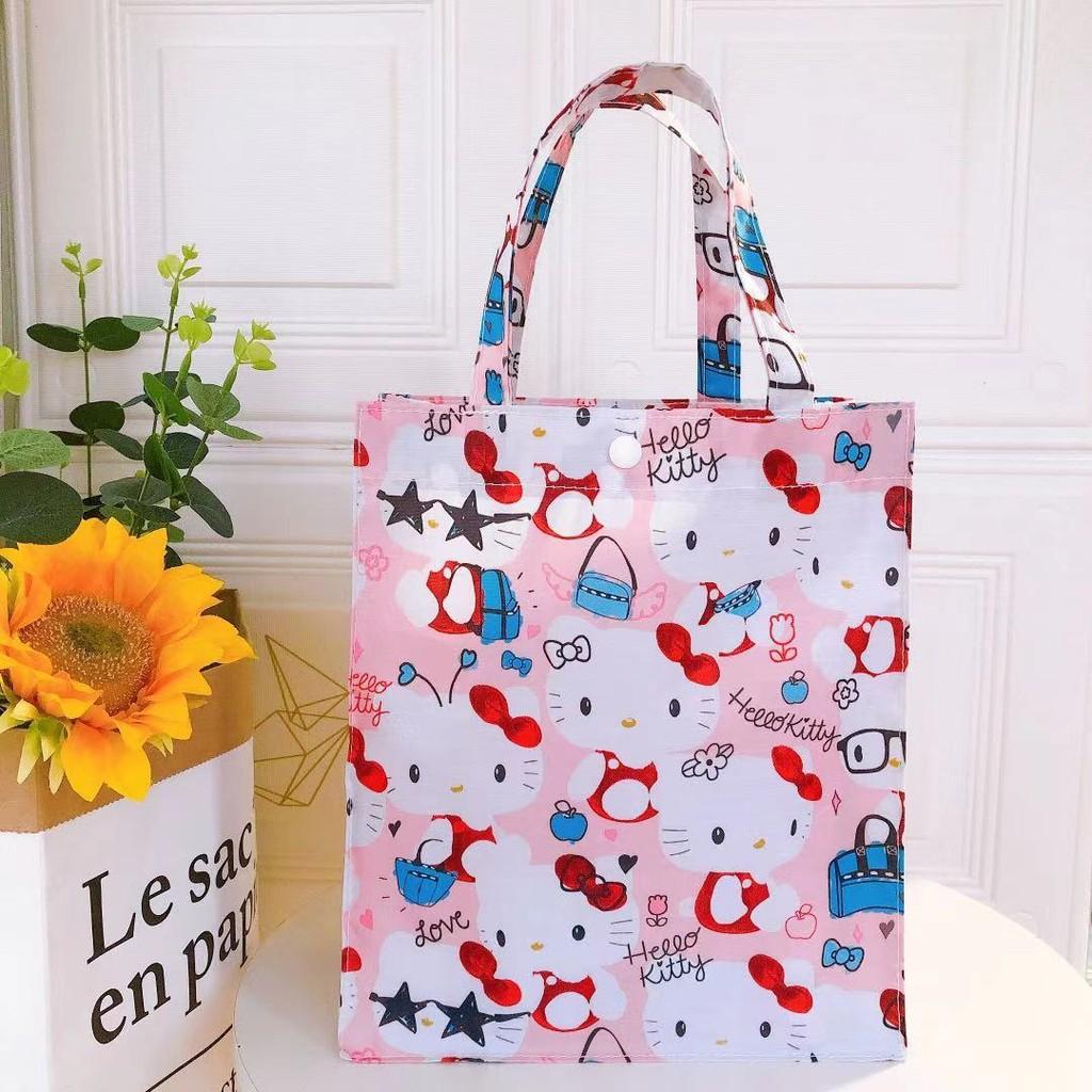 Pokonyan Chan Shin Cartoon Lunch Box Bag With Multipurpose Storage For Use Daily